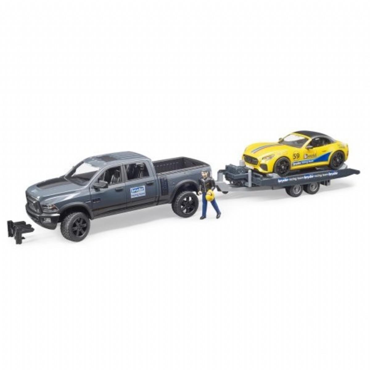Bruder Ram 2500 Pickup ve Roadster Yarış Arabası 02504