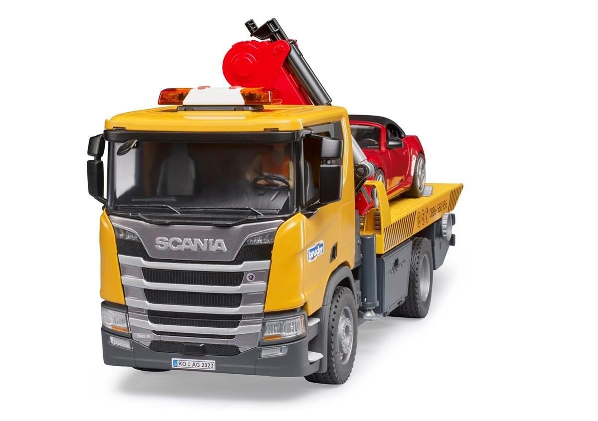 Bruder Scanla 560R Çekici ve Roadster Araba 03553
