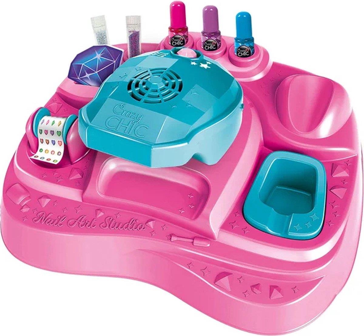 Clementoni Crazy Chic Oje Kurutucu Tırnak Süsleme ve Tasarım Stüdyosu 18730