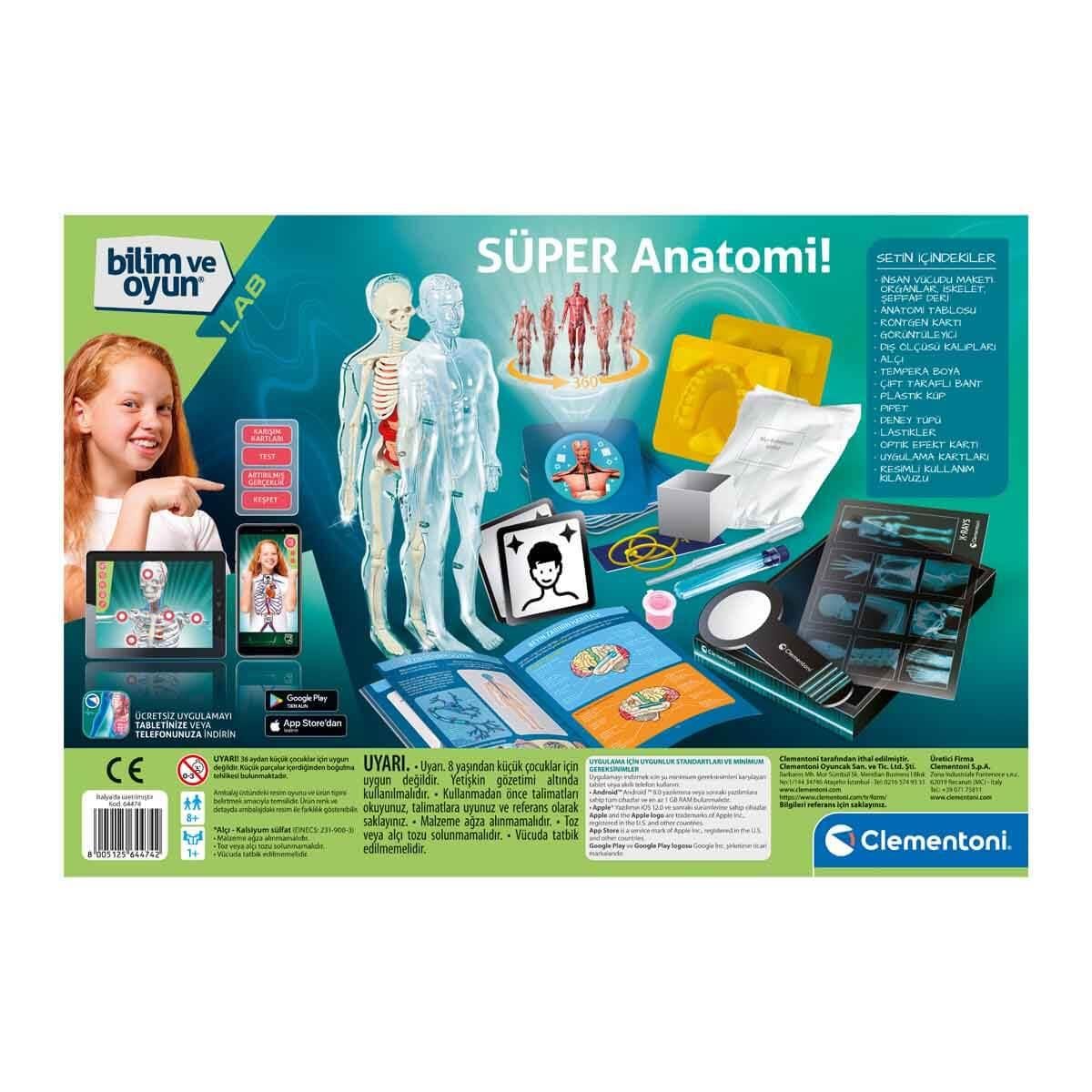 Clementoni Süper Anotomi 64474