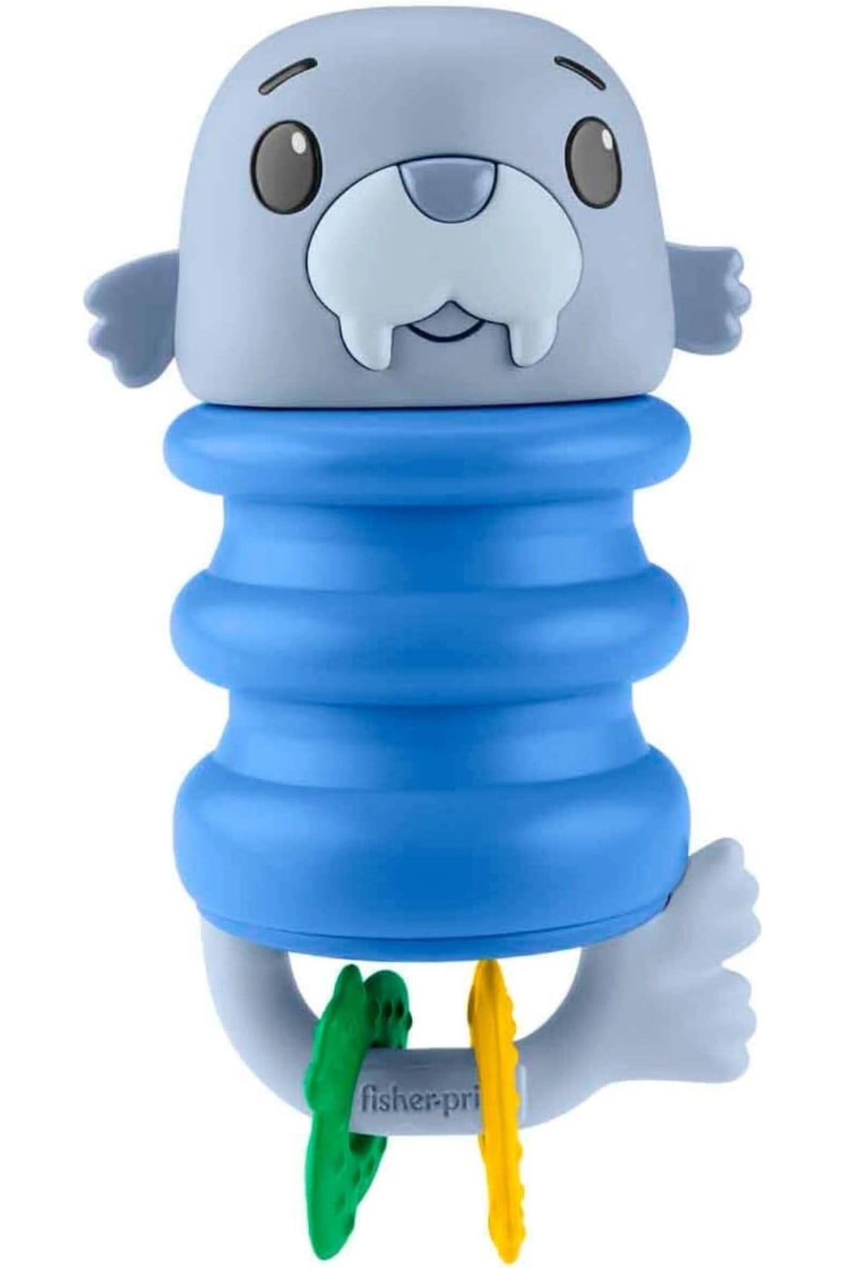 Fisher Price 2'si 1 Arada Deniz Dostları Çıngırak Set JHB54