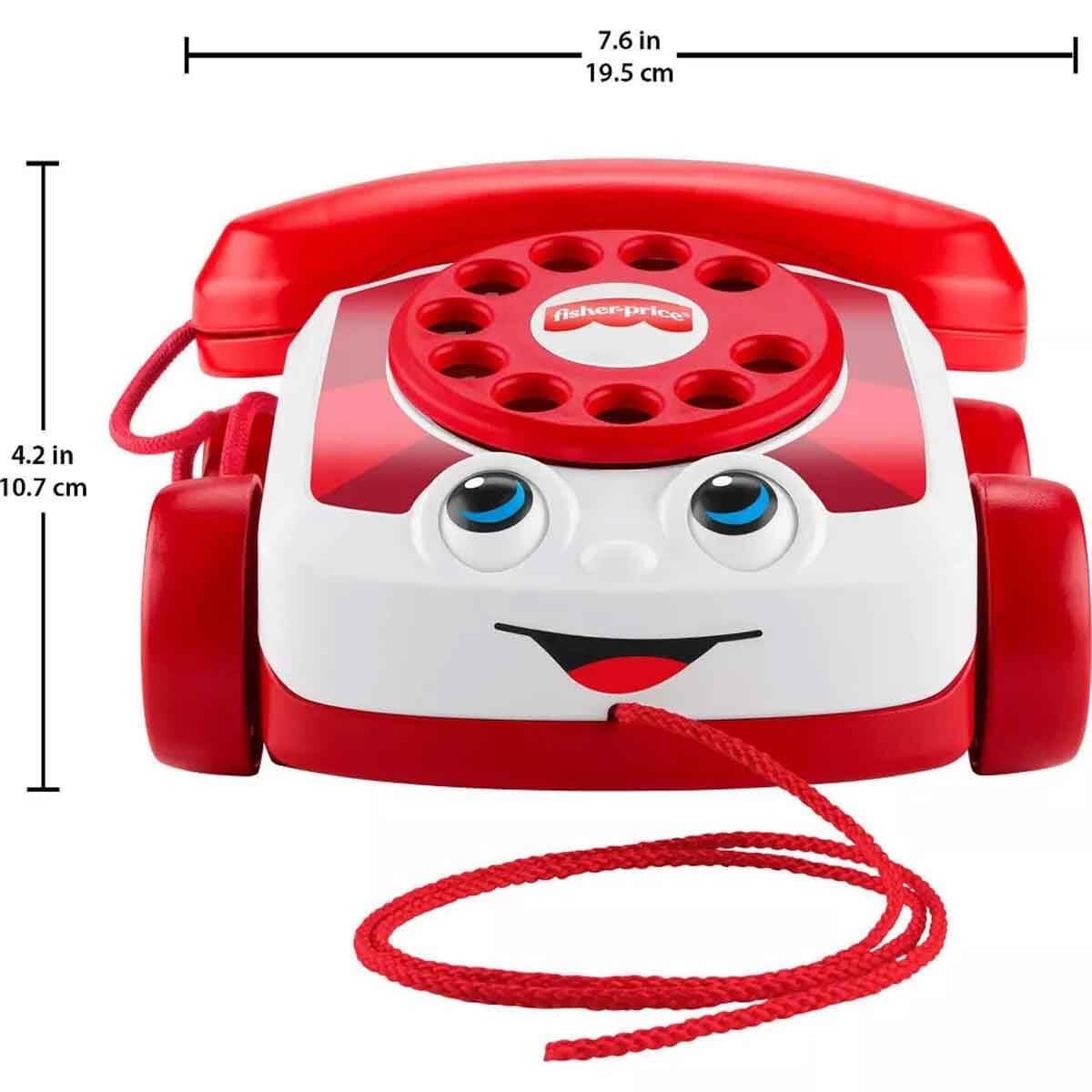 Fisher Price Kırmızı Geveze Telefon JGG97