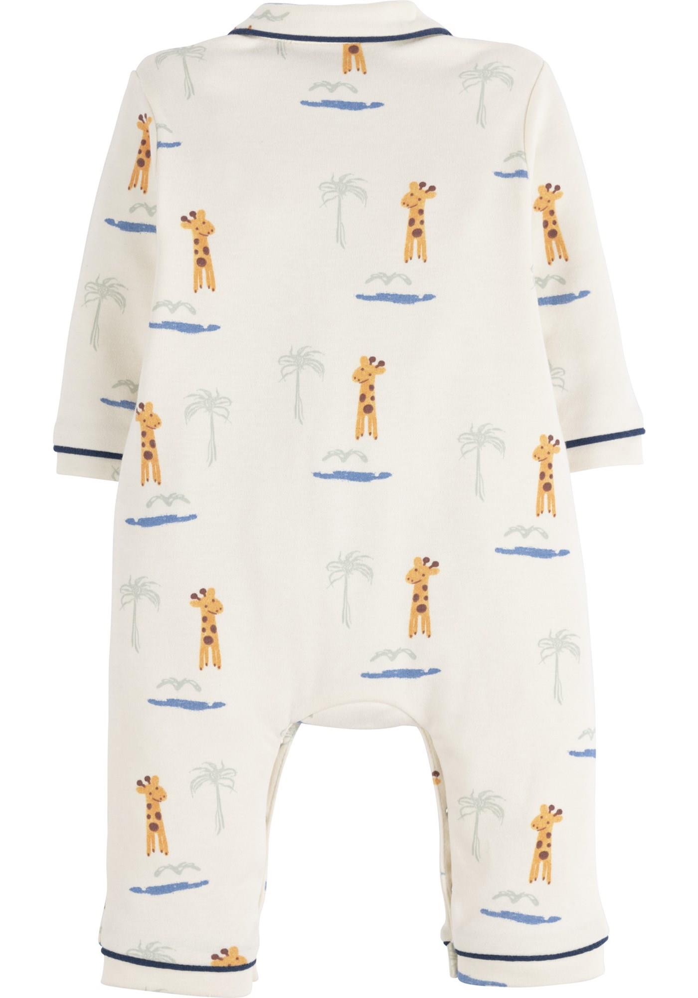 İdil Baby Zürafa Baskılı Tulum 17628
