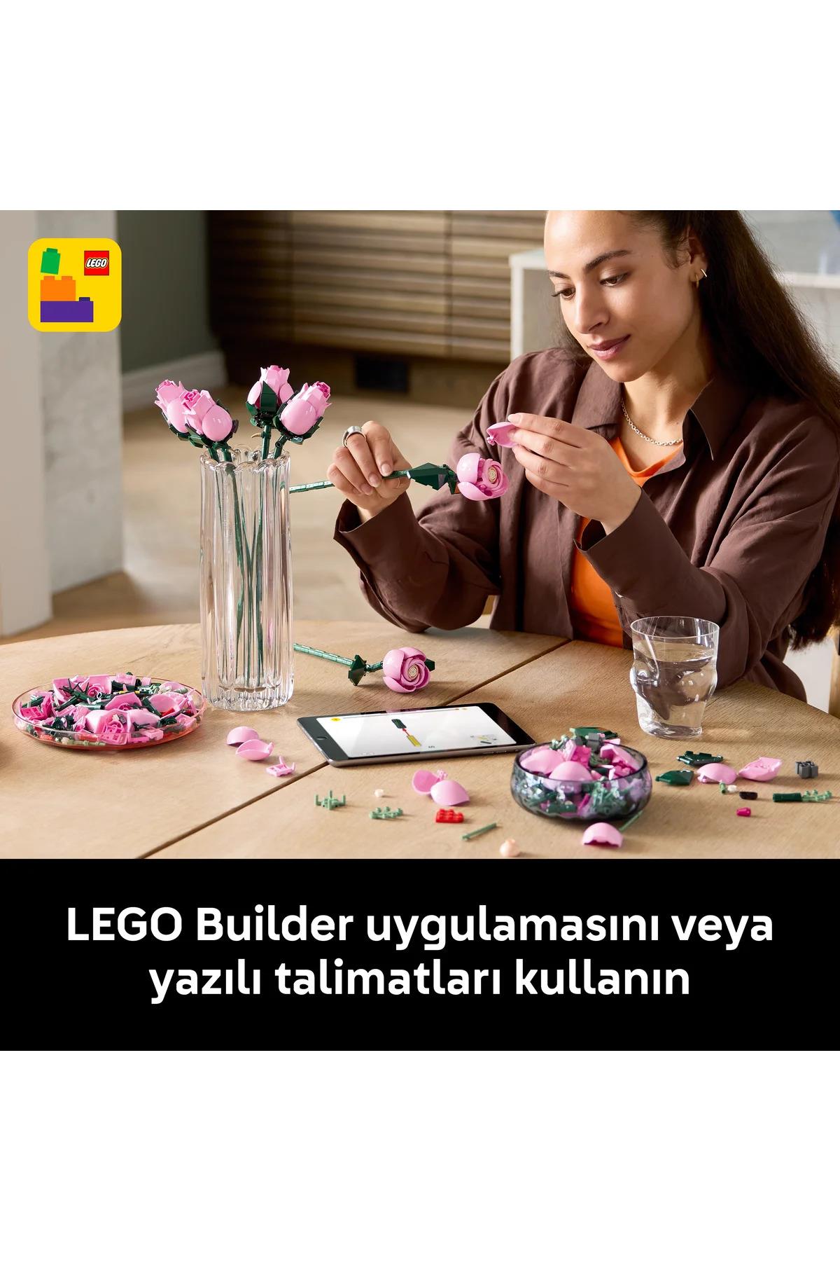 LEGO Botanicals Pembe Gül Buketi 10374