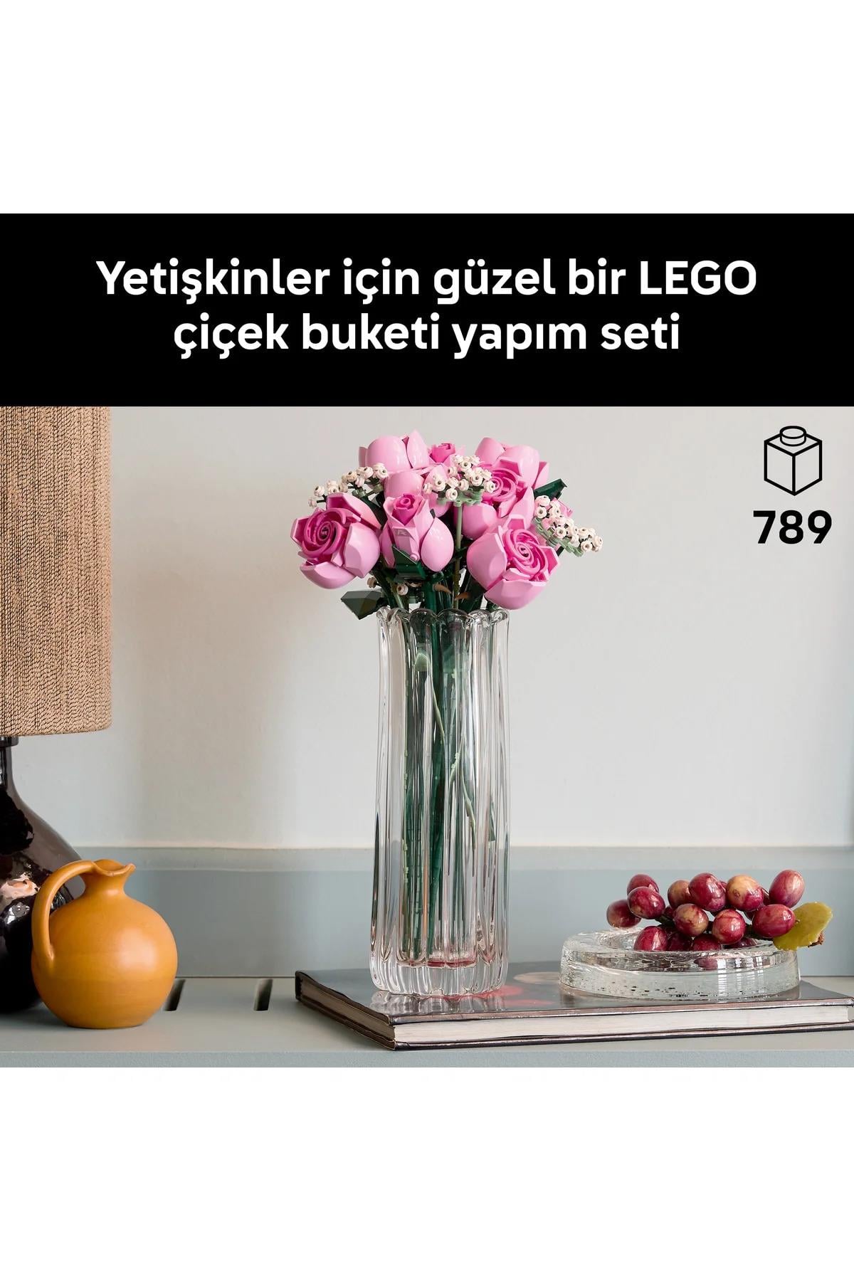 LEGO Botanicals Pembe Gül Buketi 10374
