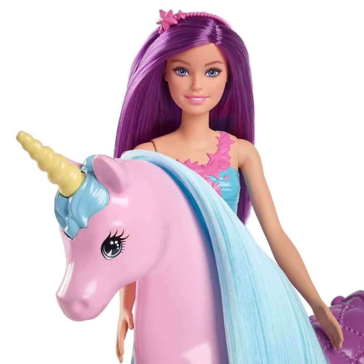 Mattel Barbie Bebek Tek Boynuzlu Atı HYT62