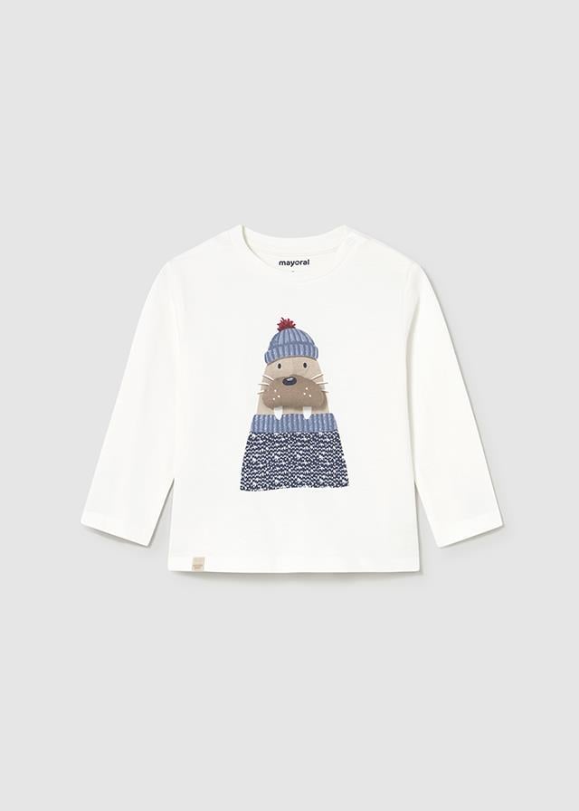 Mayoral Erkek Çocuk Uzun Kollu Tshirt 1/4 Yaş 2070