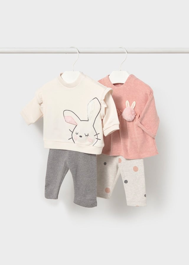 Mayoral Kız Bebek 4lü Tayt Takım 2758
