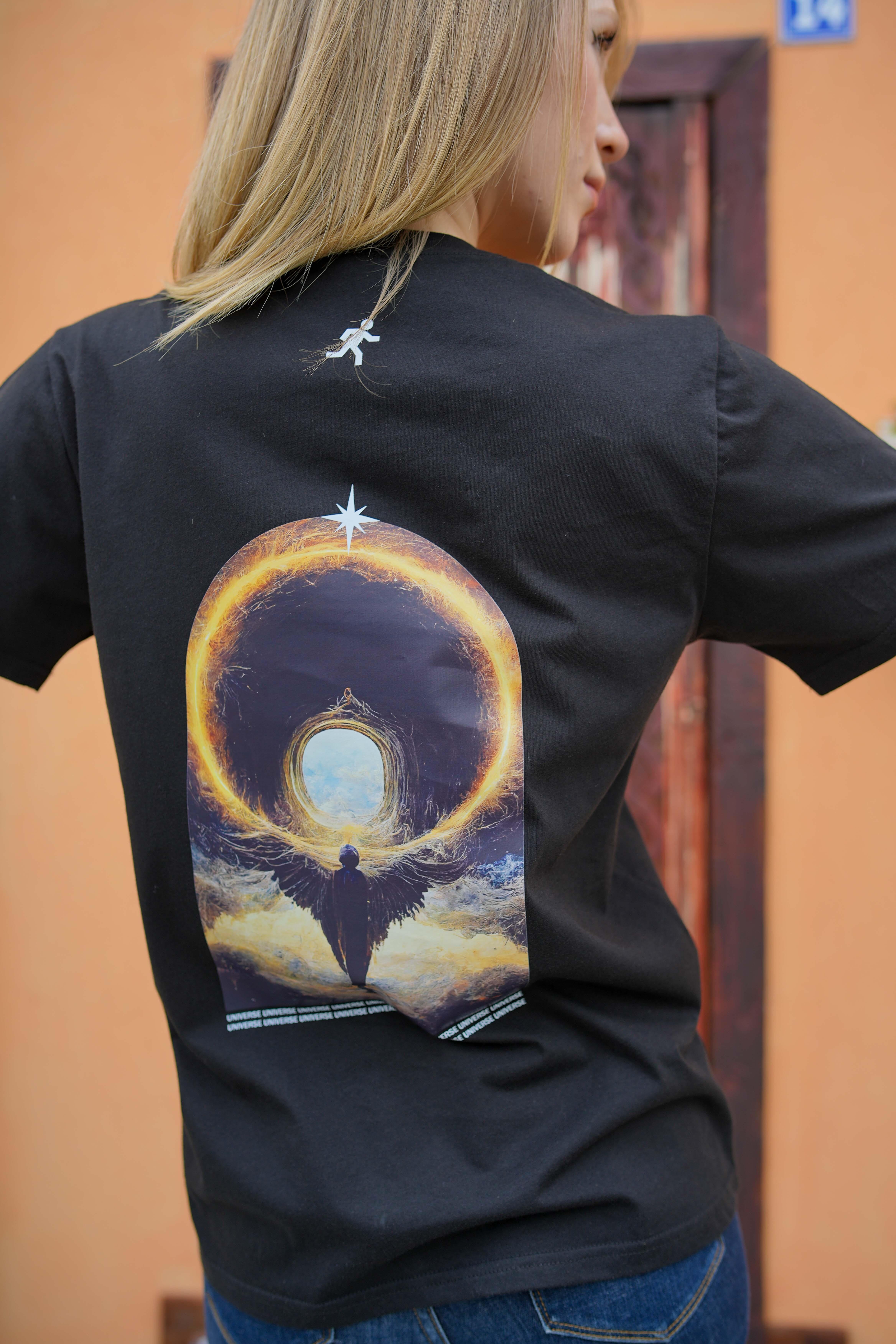 Texit Universe Black Tshirt