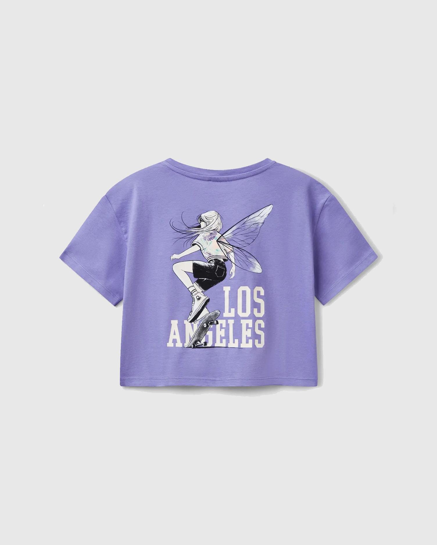 United Colors of Benetton 10N8 Kız Çoçuk Tşhirt 6/14 yaş