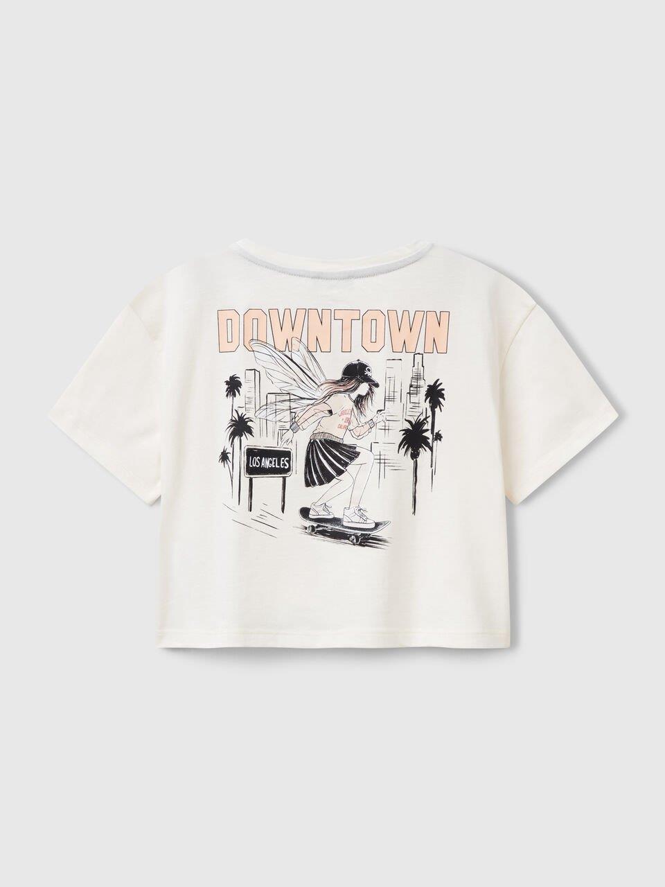United Colors of Benetton 10N8 Kız Çoçuk Tşhirt 6/14 yaş