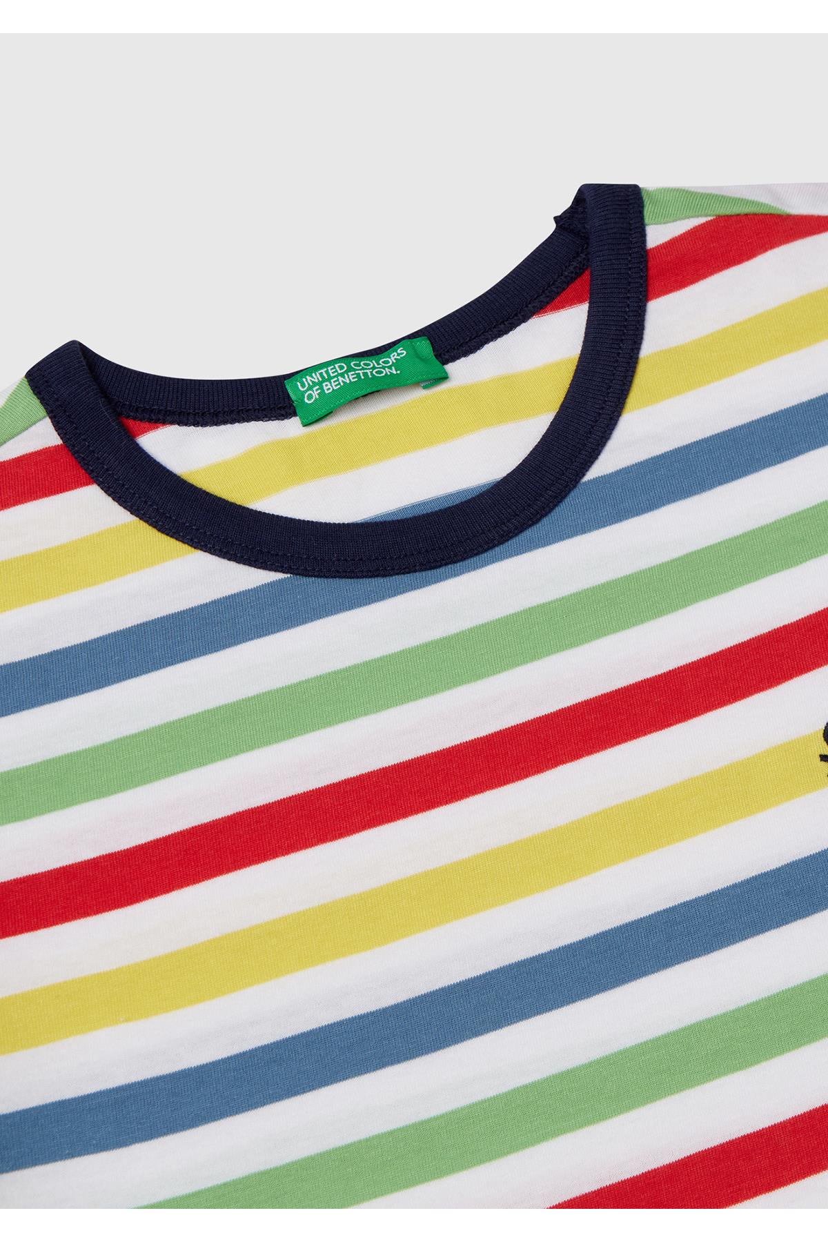United Colors of Benetton Erkek Çocuk Tshirt 1/6 Yaş 10HR