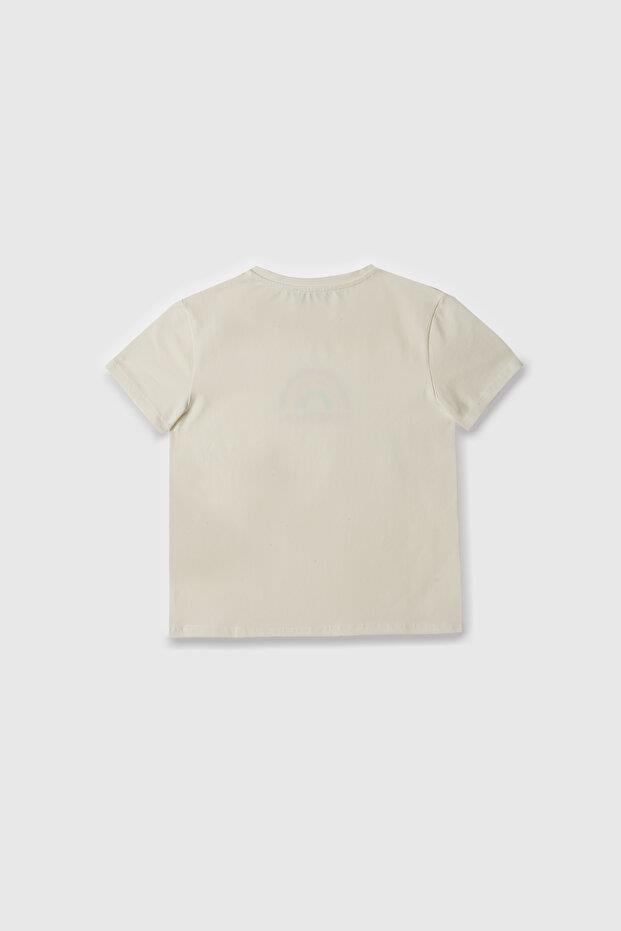 United Colors Of Benetton Kız Çoçuk Tshirt 17104 4/14 yaş