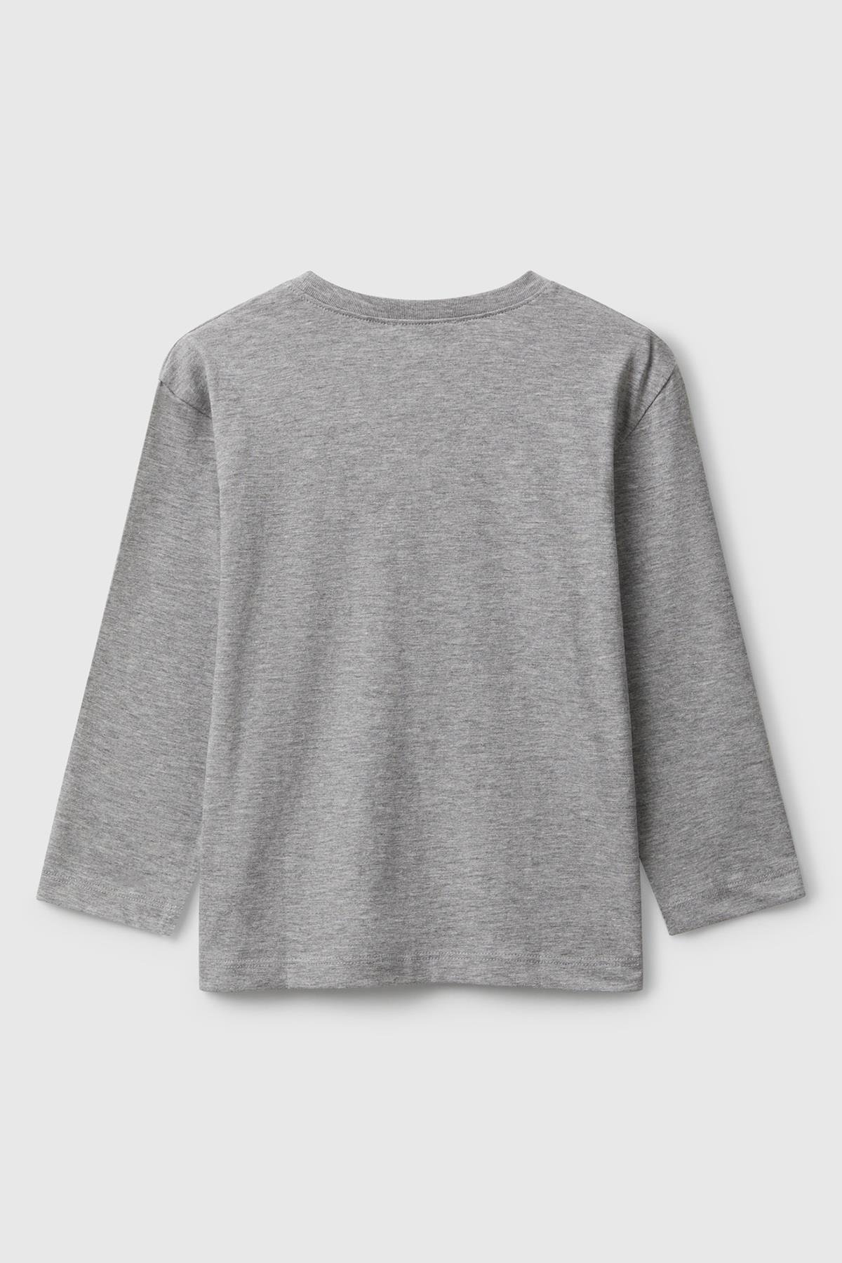 United Colors of Benetton Kız Çocuk Uzun Kol Tshirt 10JZ 1/6 Yaş