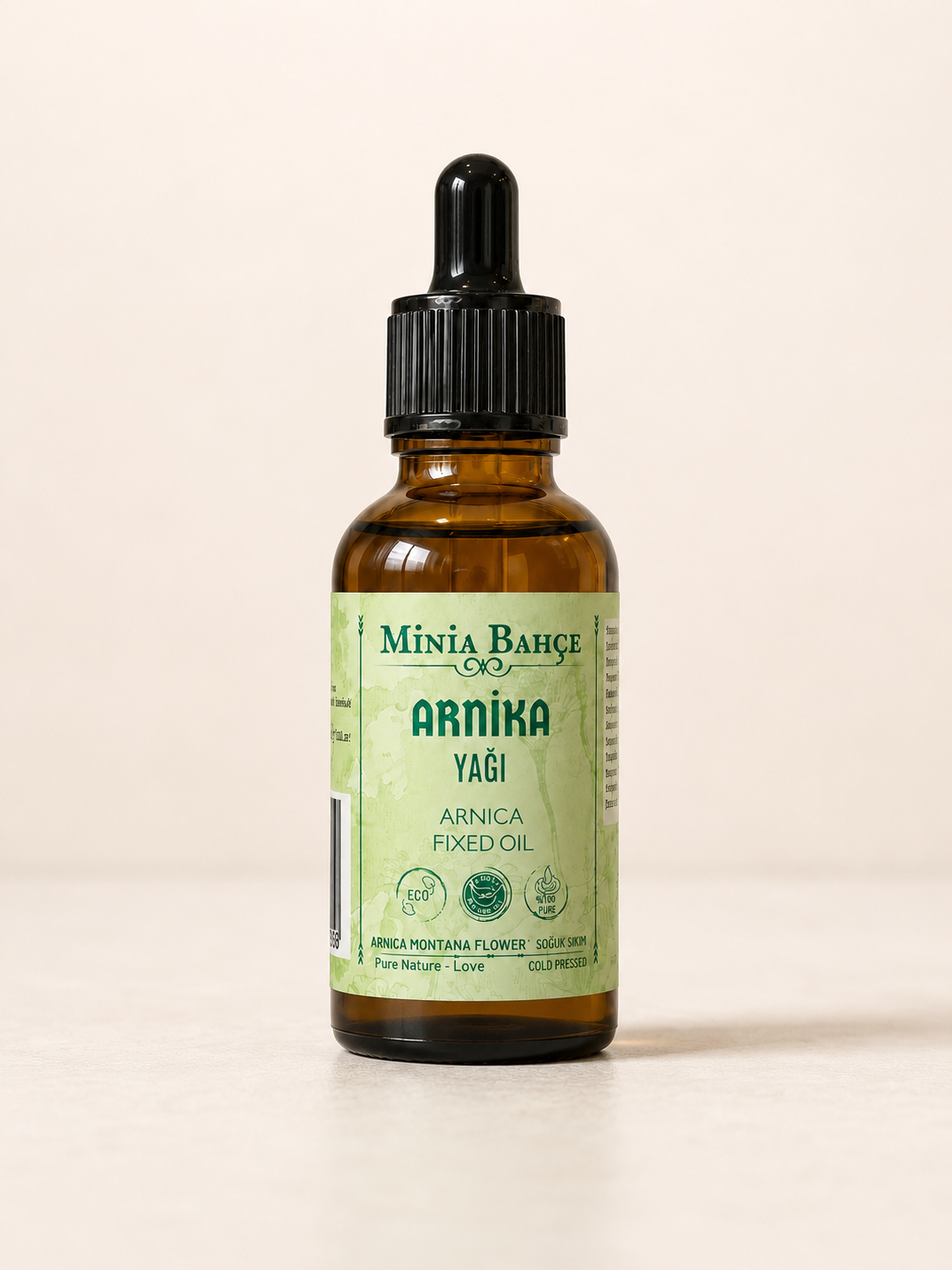 Arnika Sabit Yağı, %100 Saf, 30 Ml