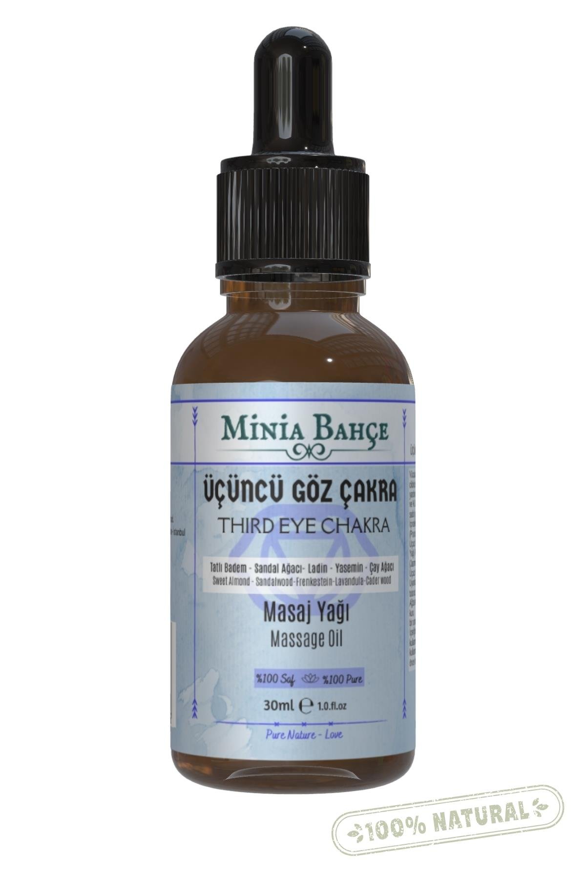 Aromaterapi 7 Chakra Çakra Masaj Yağı Seti % 100 Saf 210 Ml
