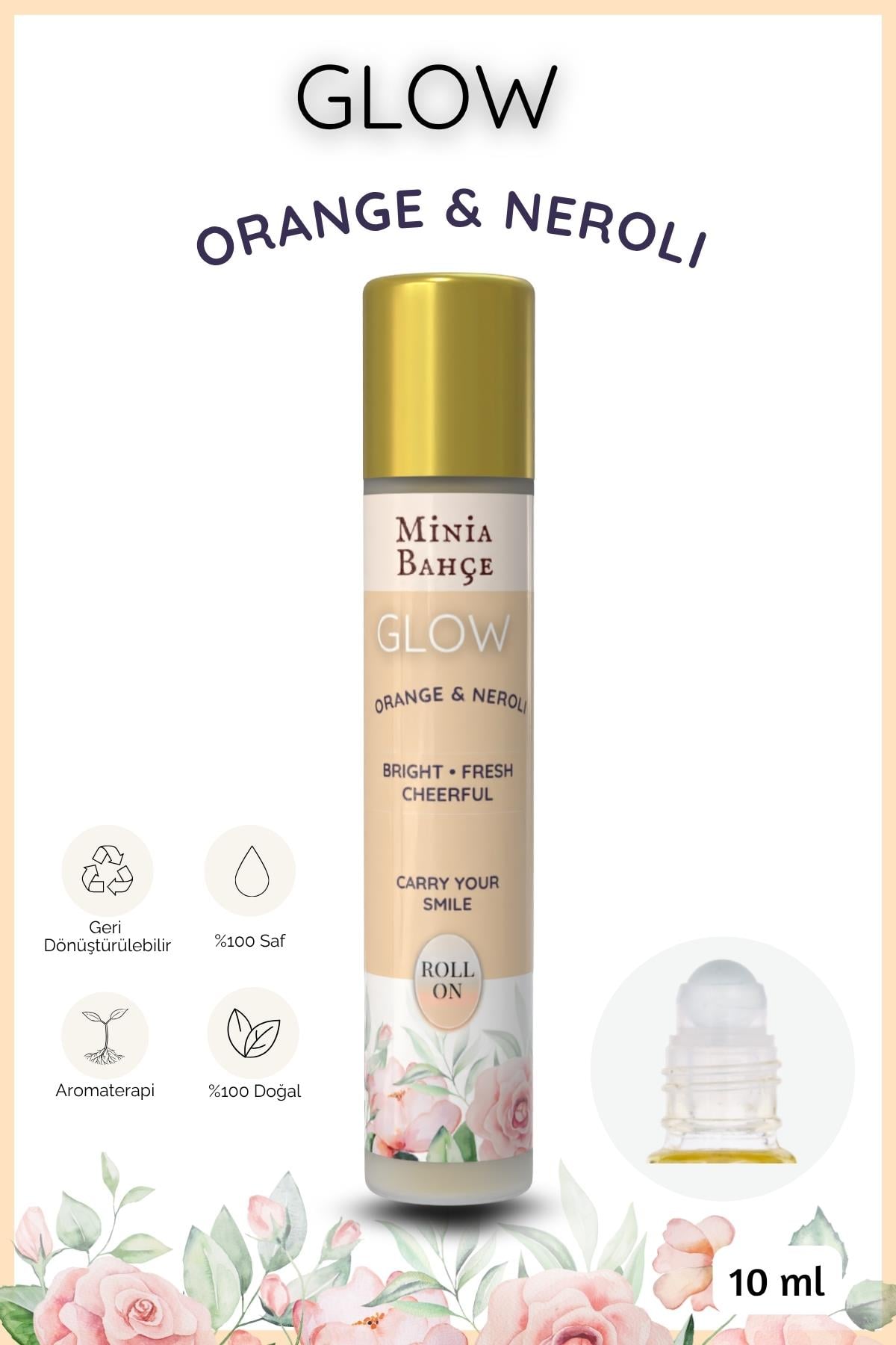 Aromaterapi Roll-On Serisi – %100 Doğal Uçucu Yağ Karışımları | 5'li Set