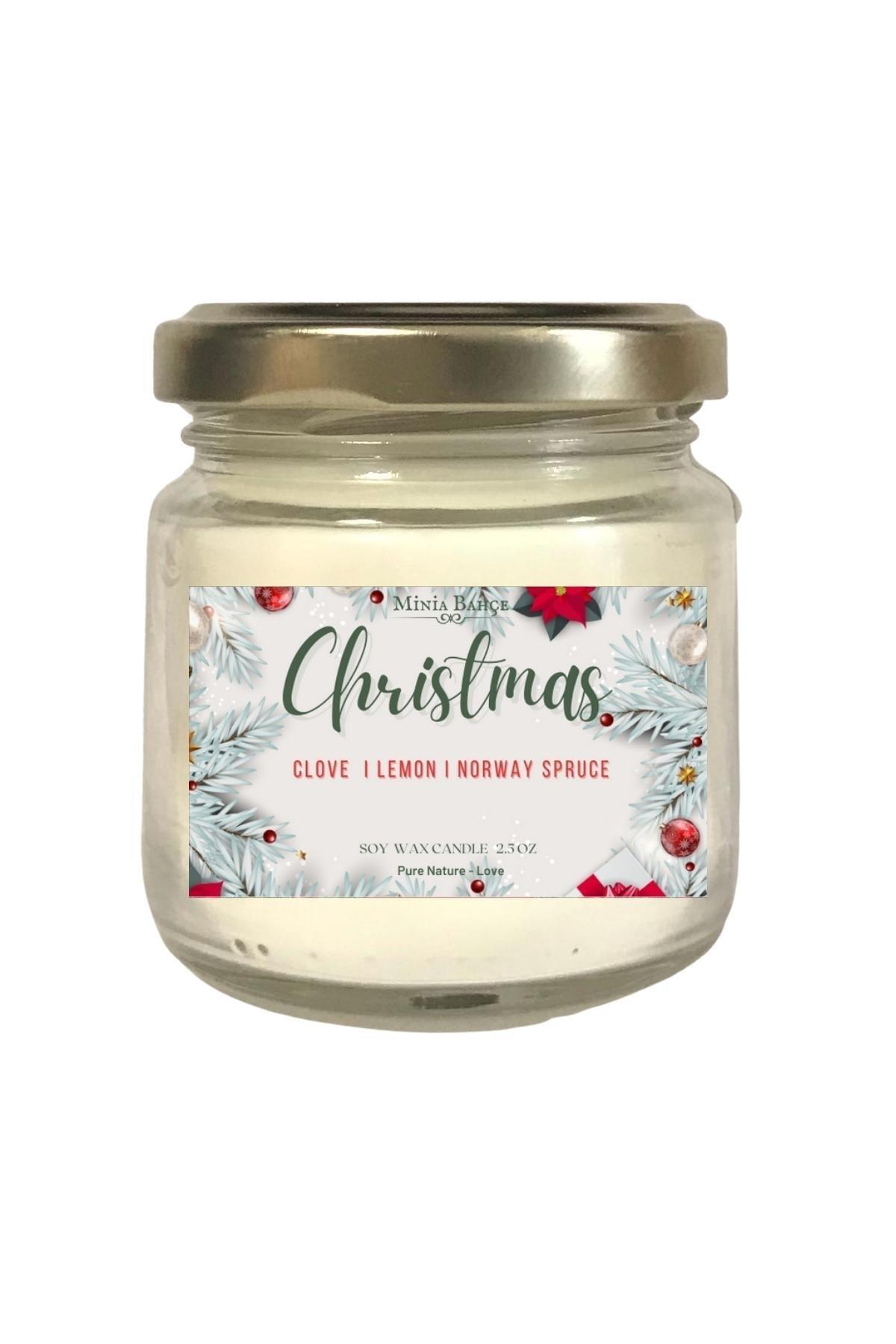 Aromaterapi Soya Mum, Yeni Yıl Soya Mumu 102 (chirstmas) , 75gr