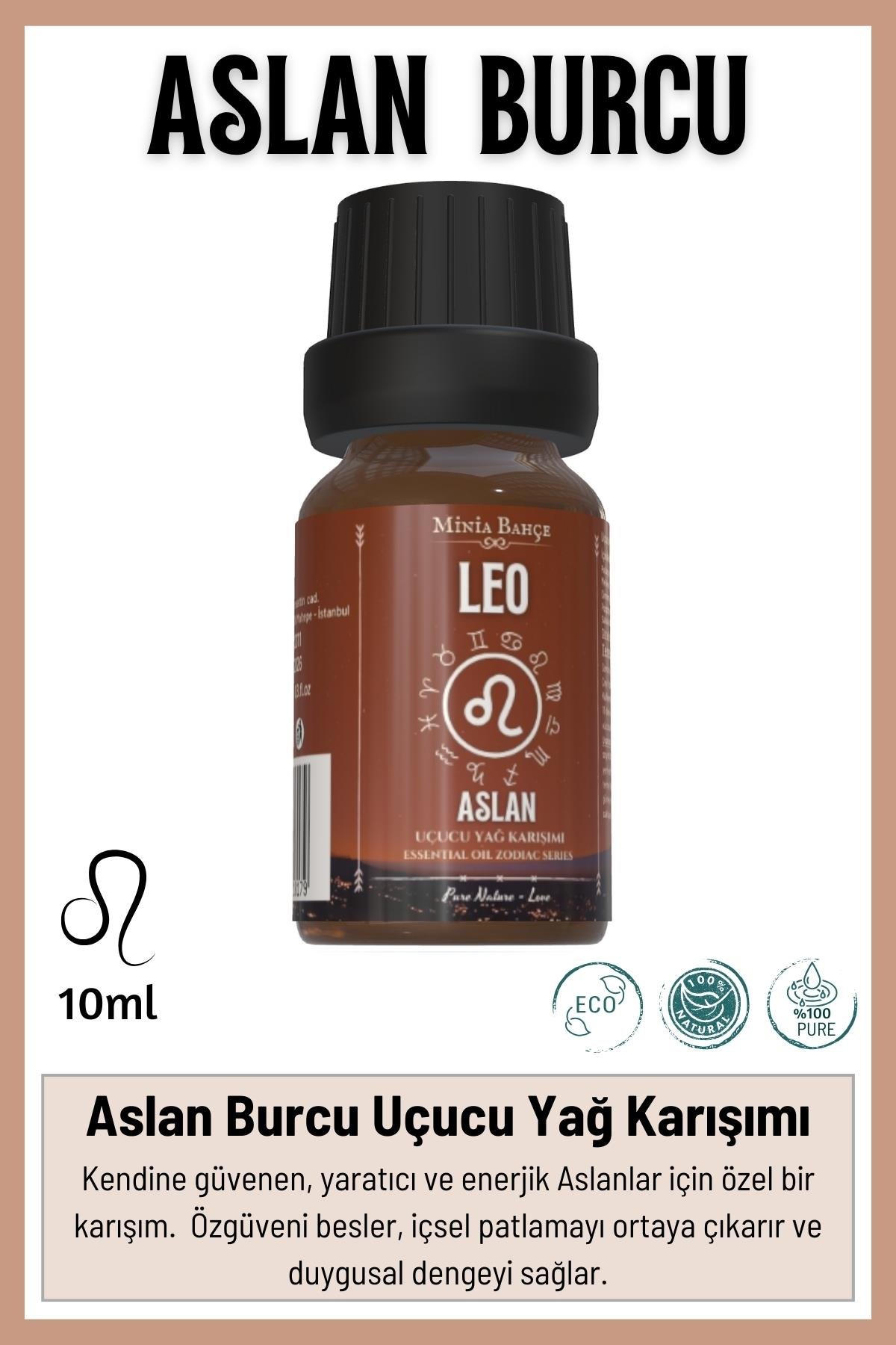 Aslan Burcu - Cancer, Uçucu Yağ Karışımı, 10ml