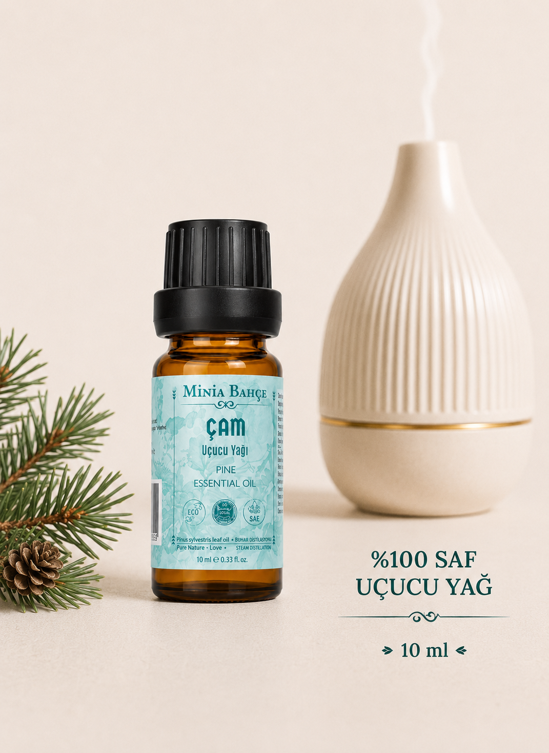 Çam Ağacı Uçucu Yağı %100 Saf - 10 ml 