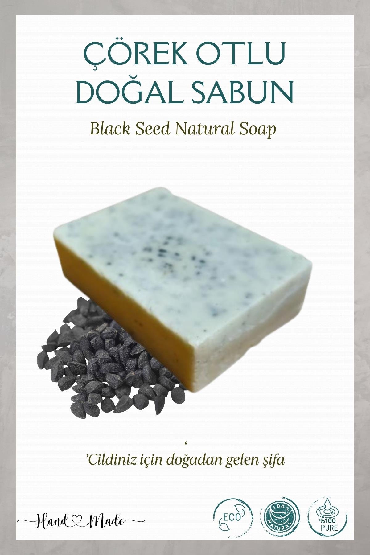 Çörek Otlu Doğal Sabun, 100gr