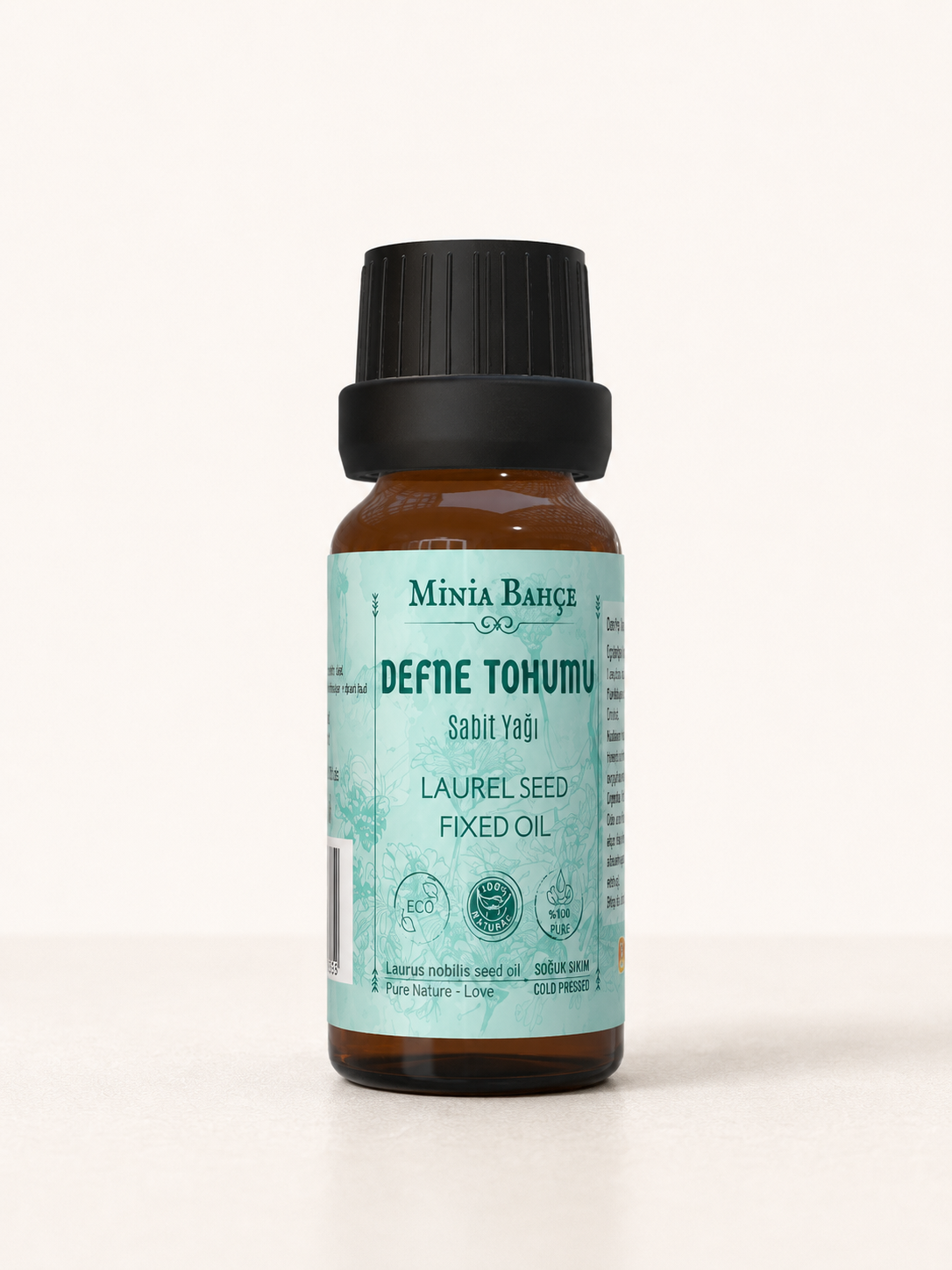 Defne Tohumu Sabit Yağı 20ml - %100 Saf ve Doğal