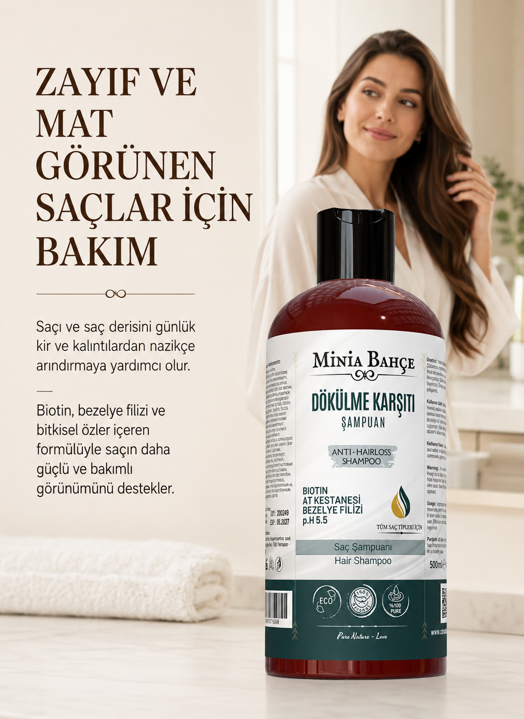 Dökülme Karşıtı Şampuan, 500ml
