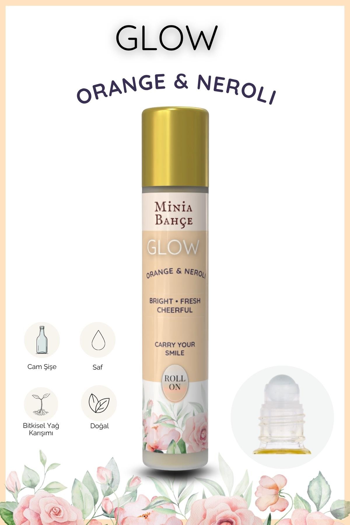 GLOW – %100 Doğal Orange & Neroli Roll-On (10 ml)