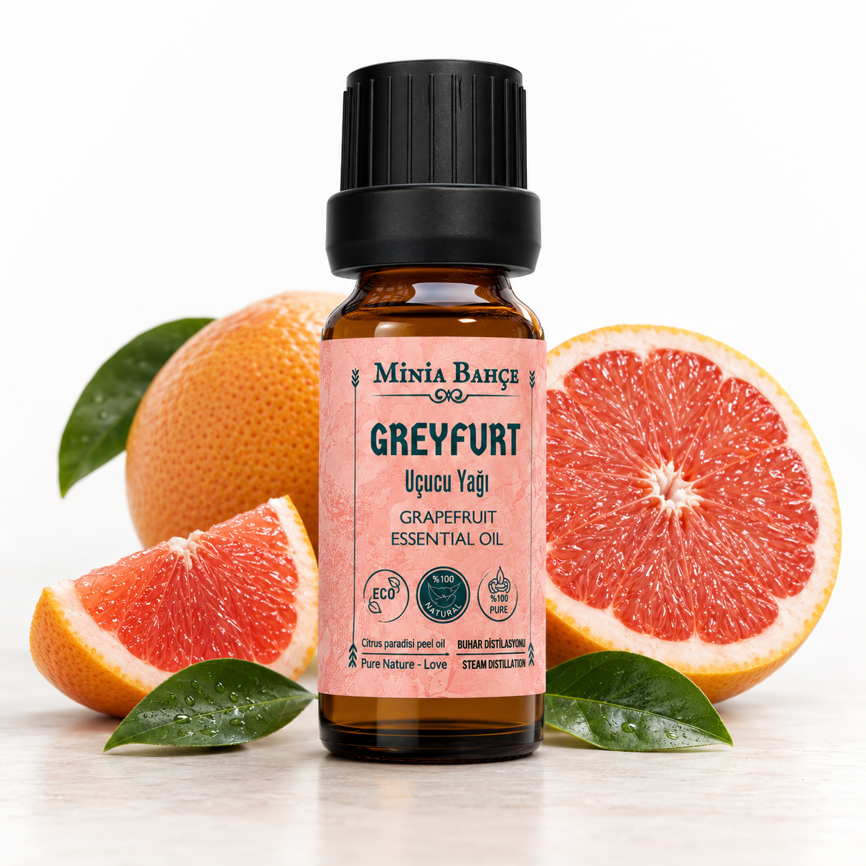 Greyfurt Uçucu Yağı, 10 Ml, %100 Saf