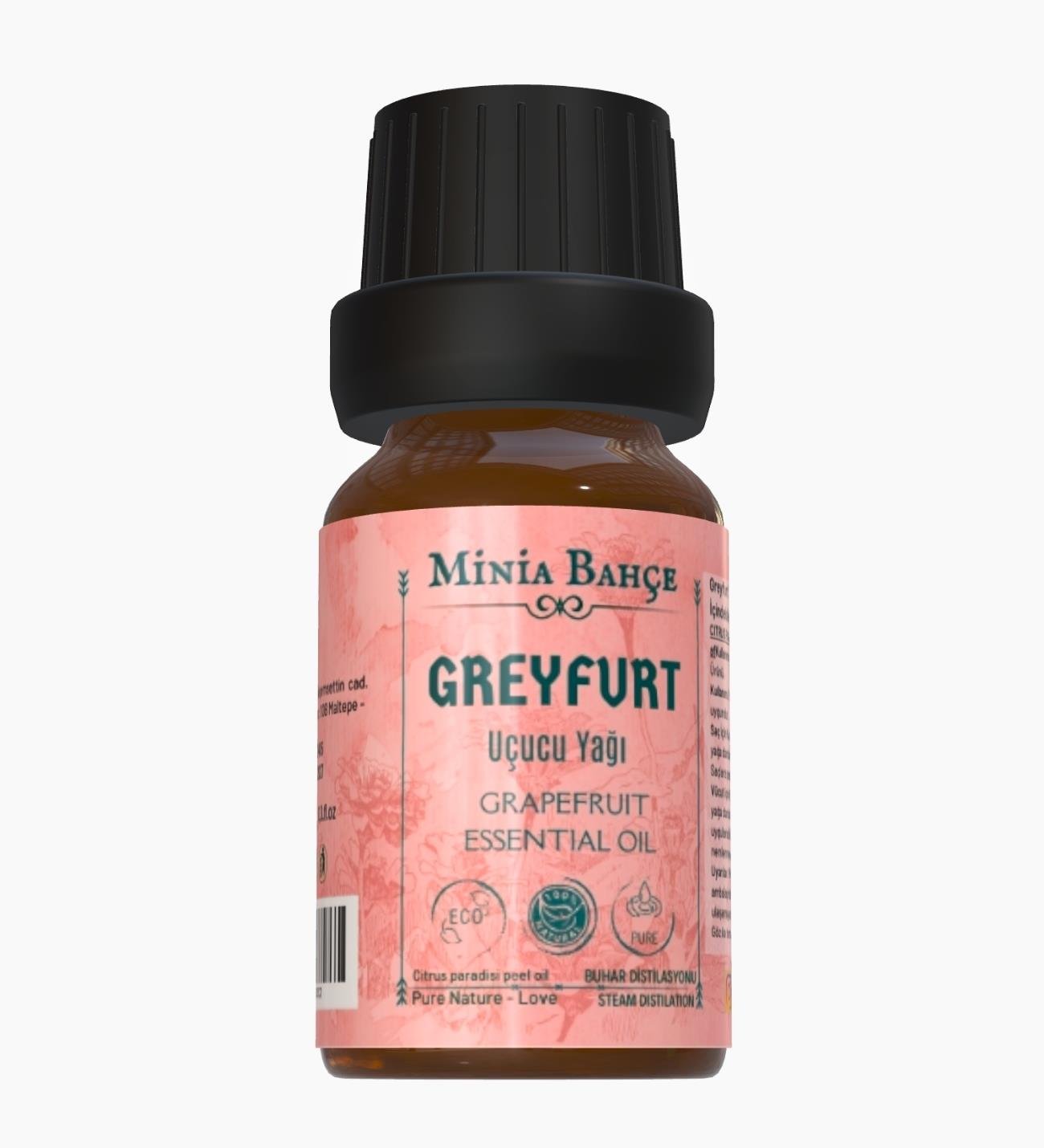 Greyfurt Uçucu Yağı, 10 Ml, %100 Saf