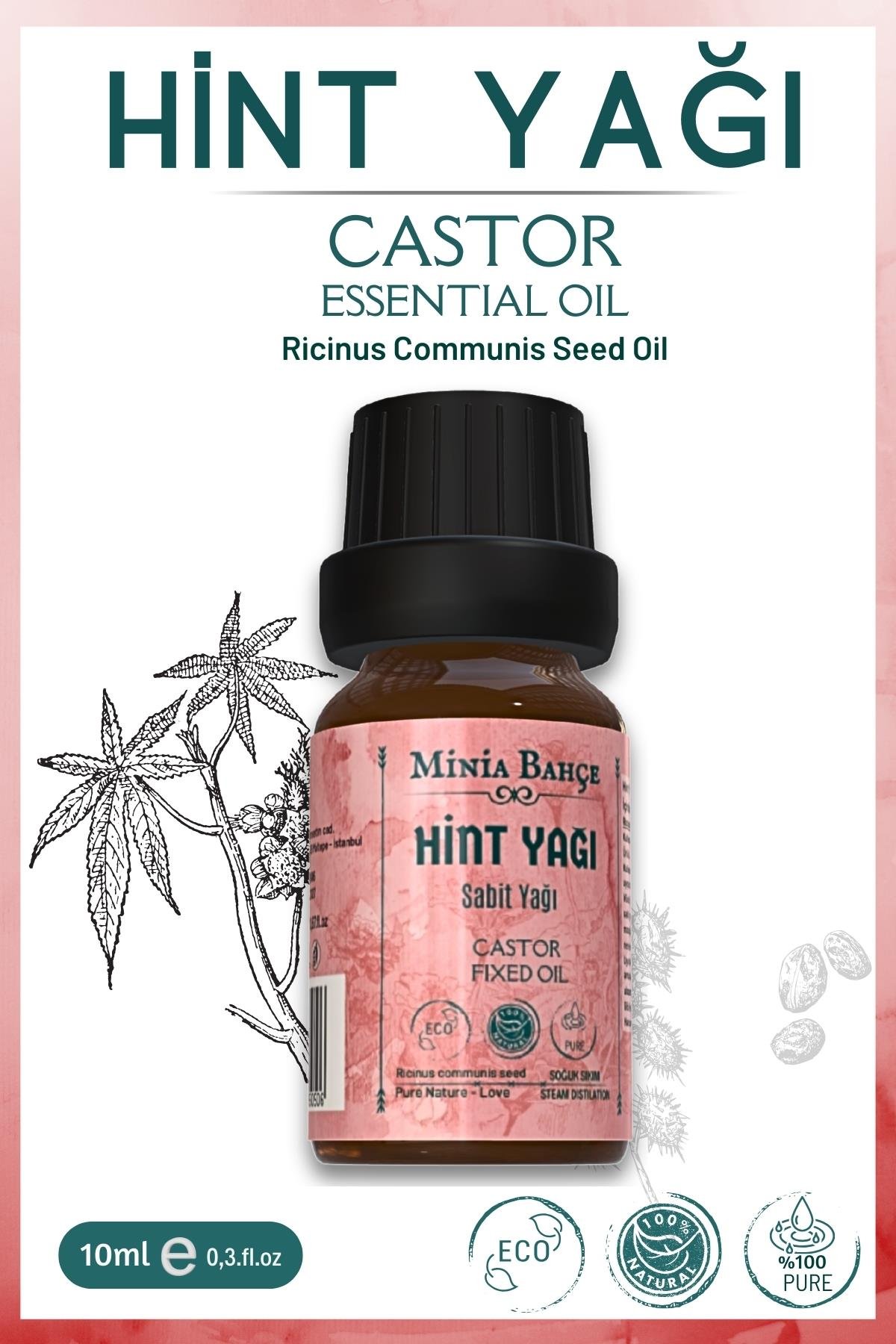 Hint Yağı 20ml %100 Saf