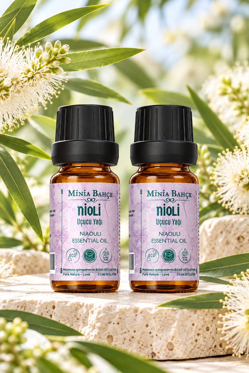 Nioli Uçucu Yağı (Niaouli) – 10 ml x 2 Adet | %100 Saf