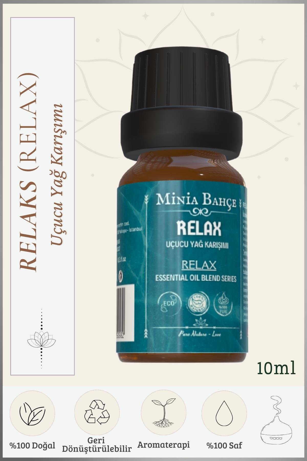 Relax (Relaks) Uçucu Yağ Karışımı - 10 ml