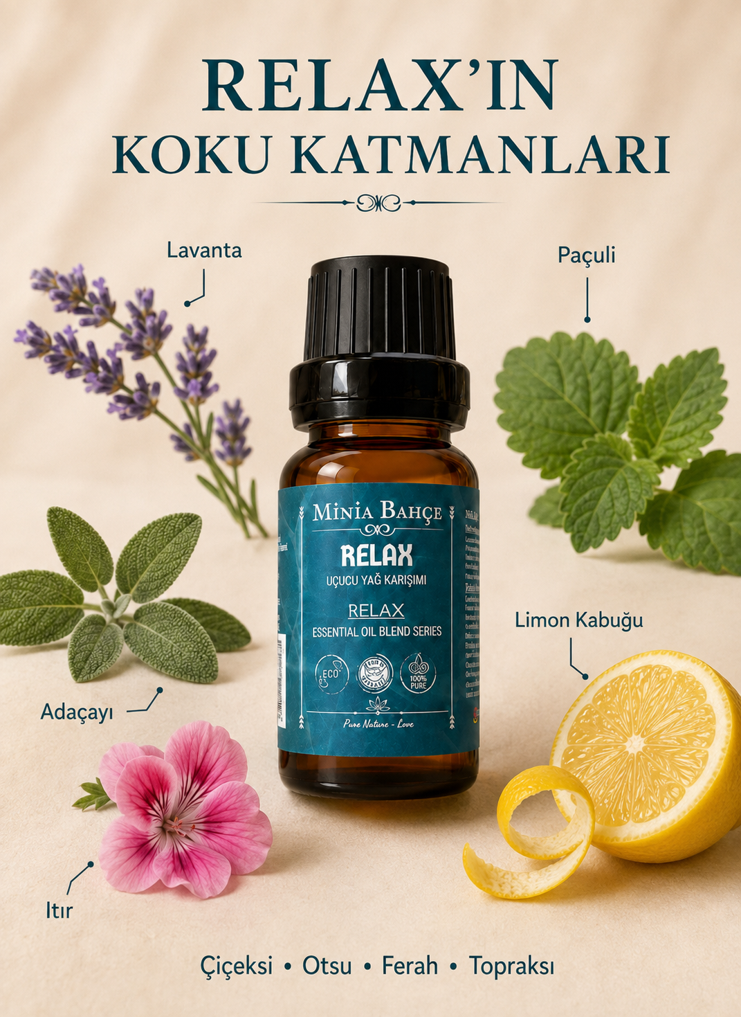 Relax (Relaks) Uçucu Yağ Karışımı - 10 ml