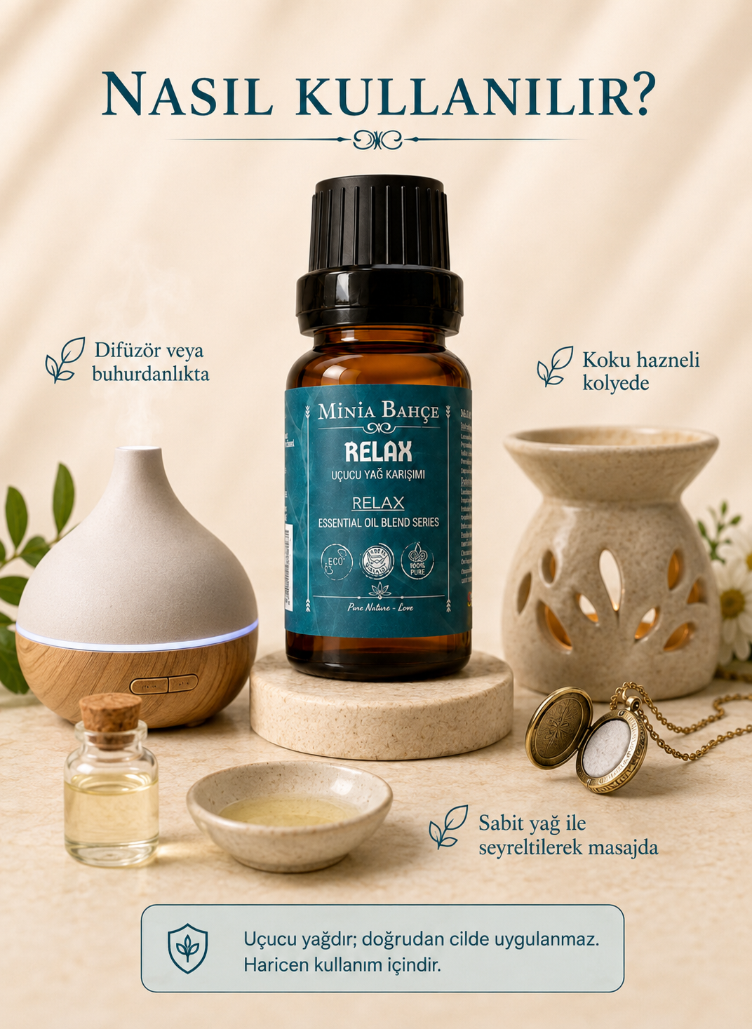 Relax (Relaks) Uçucu Yağ Karışımı - 10 ml