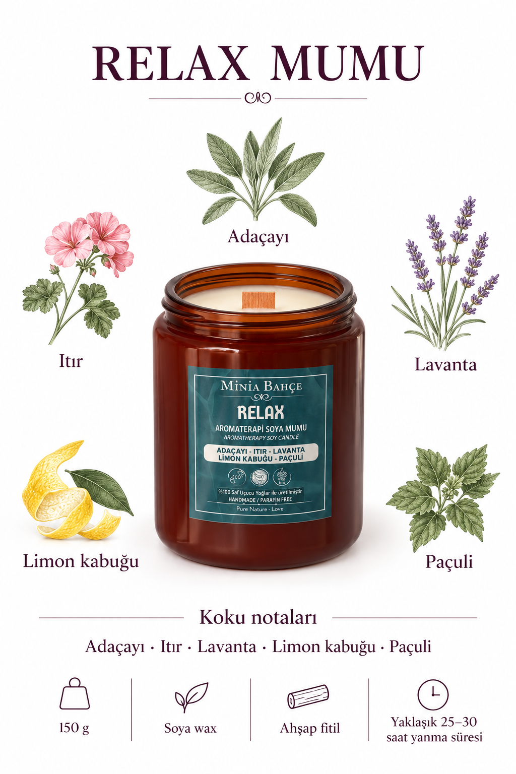RELAX – SOYA MUMU – 150 GR