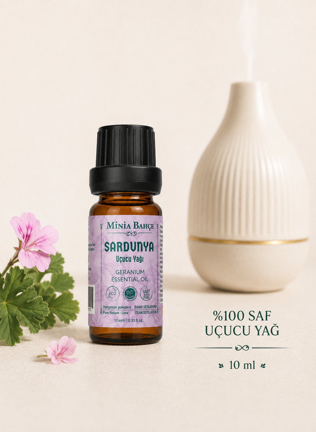 Sardunya (Itır) Uçucu Yağı 10ml - %100 Doğal ve Saf