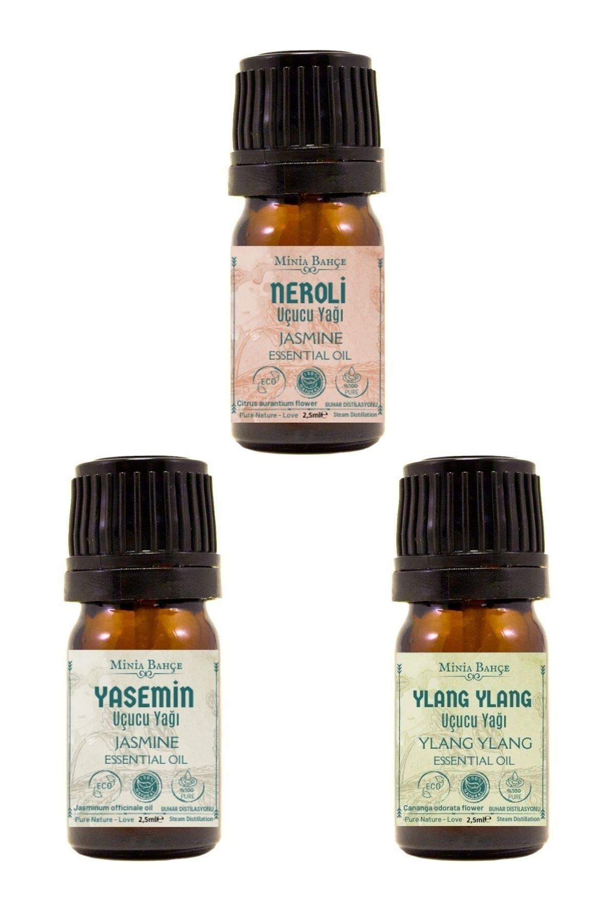 Yasemin Yağı, Portakal Çiçeği (neroli) Yağı, Ylang Ylang Yağı, 2,5'ar Ml