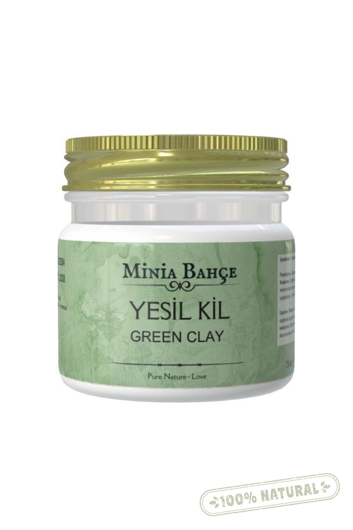 Yeşil Kil (%100 Doğal) – 75 gr