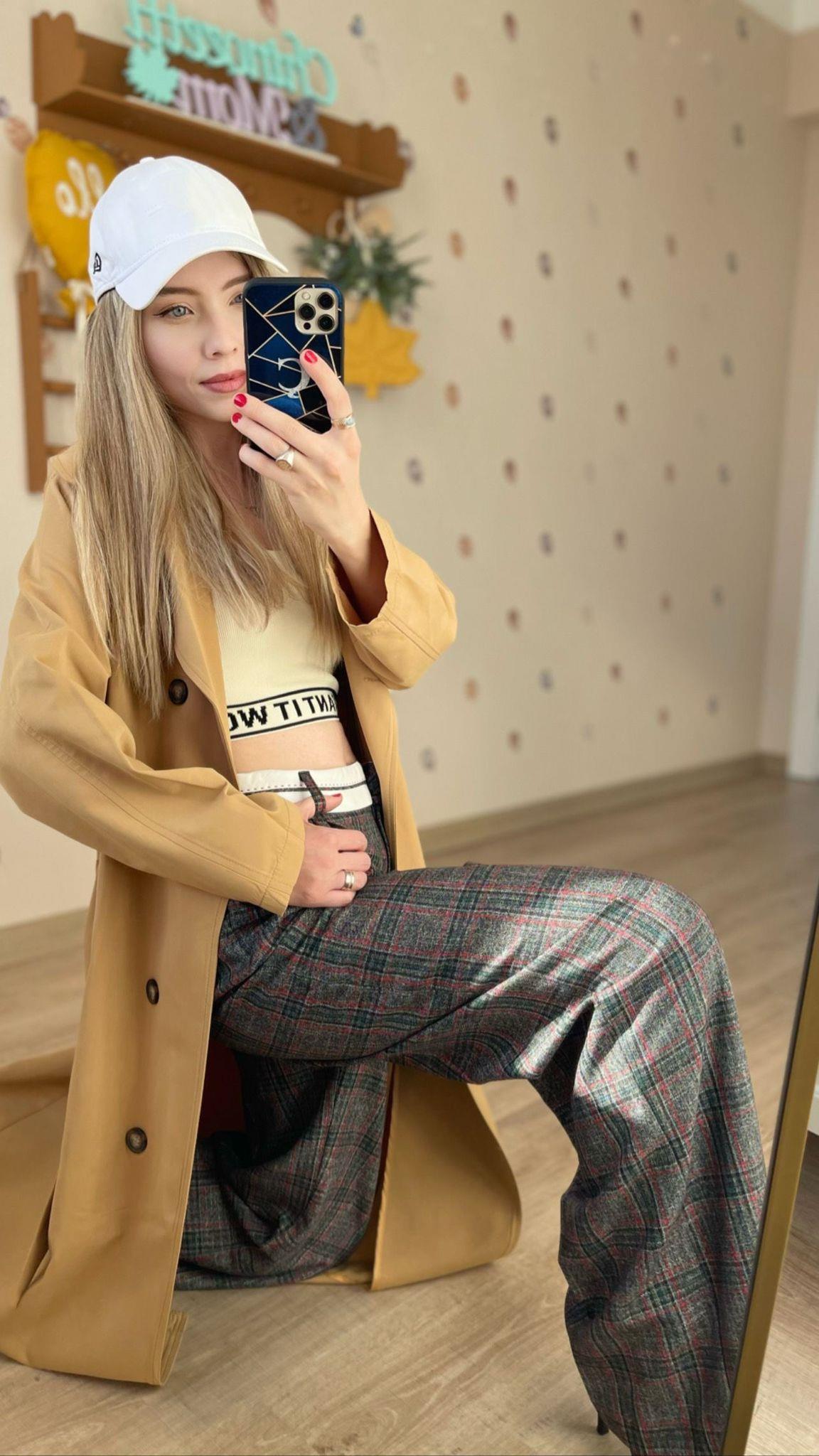 Premium Camel Kuşaklı Trençkot