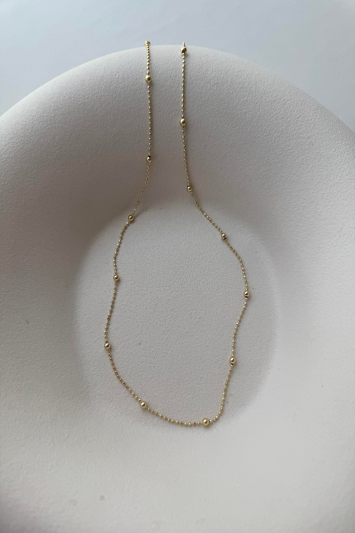 14K KOLYE