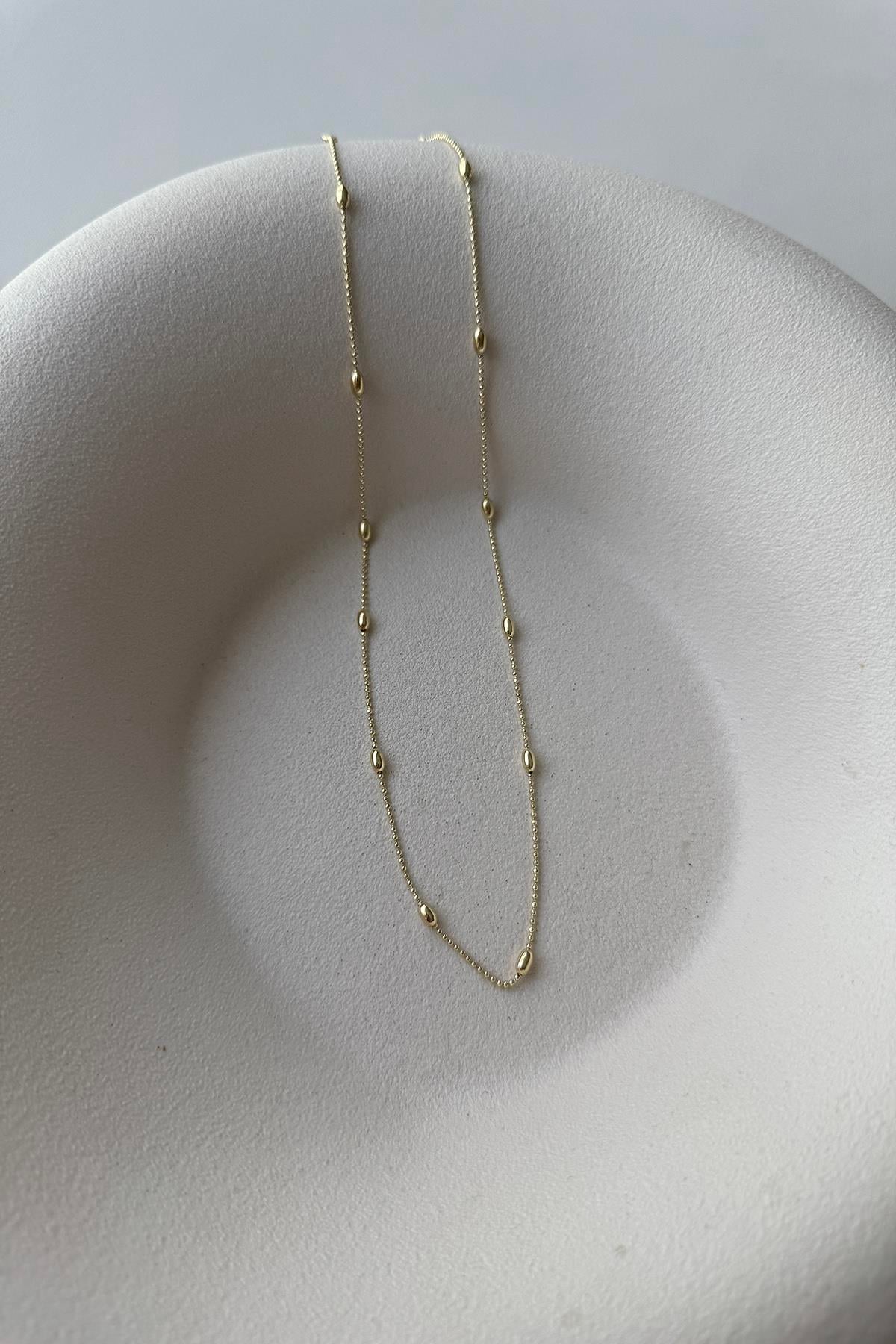 14K KOLYE