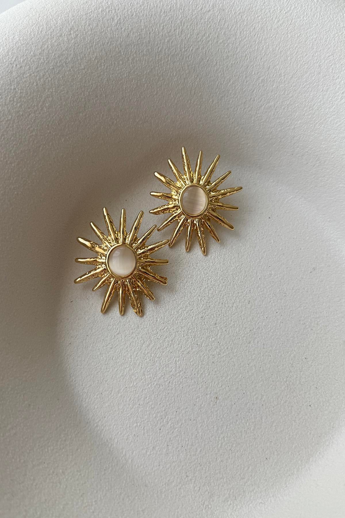 GOLD GÜNEŞ KÜPE
