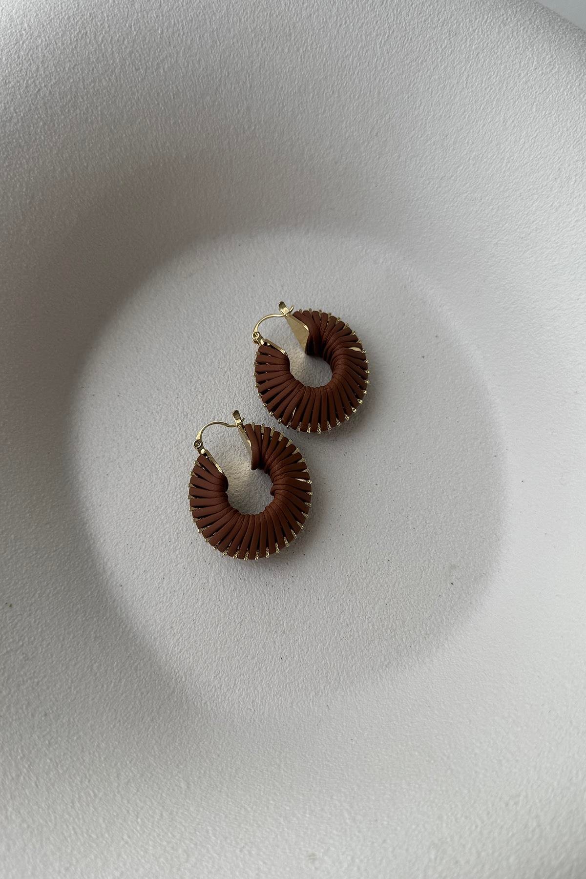 KAHVE HALKA KÜPE
