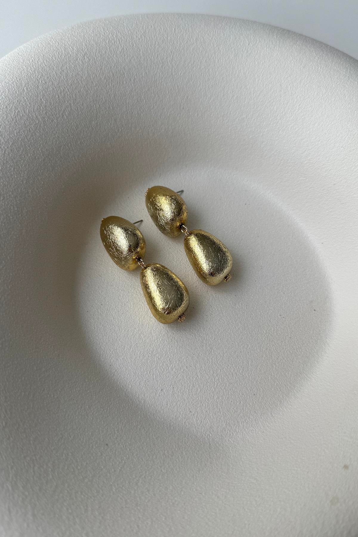 LAZERLİ GOLD KÜPE
