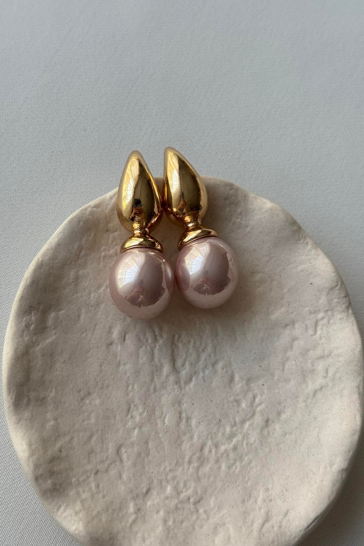 SOFT PEMBE İNCİ KÜPE