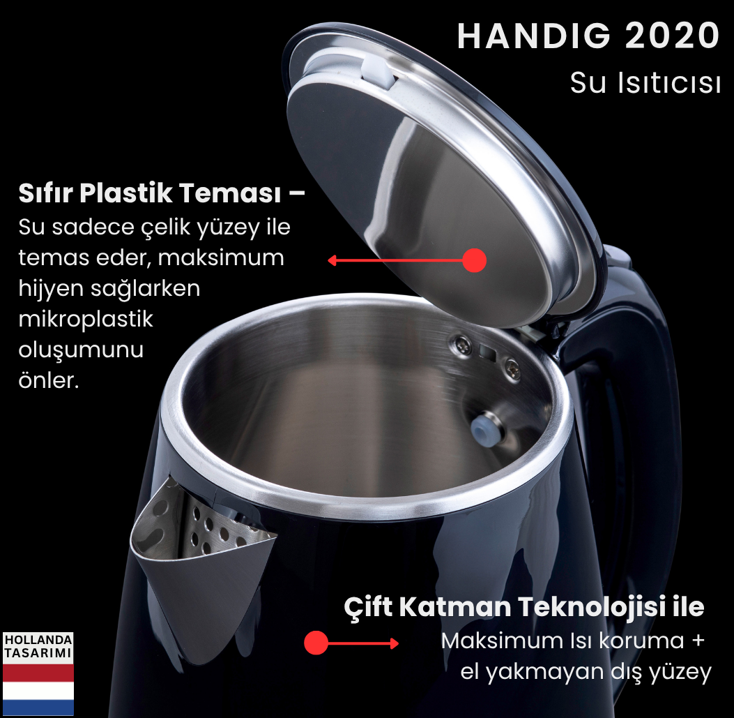 Genemi COMFORT Kettle ve Tepsi Seti - 2003