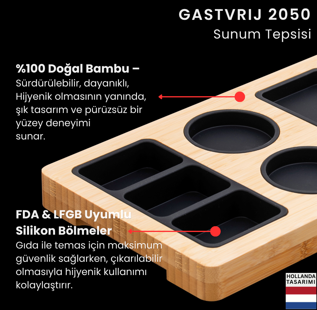 Genemi COMFORT Kettle ve Tepsi Seti - 2001