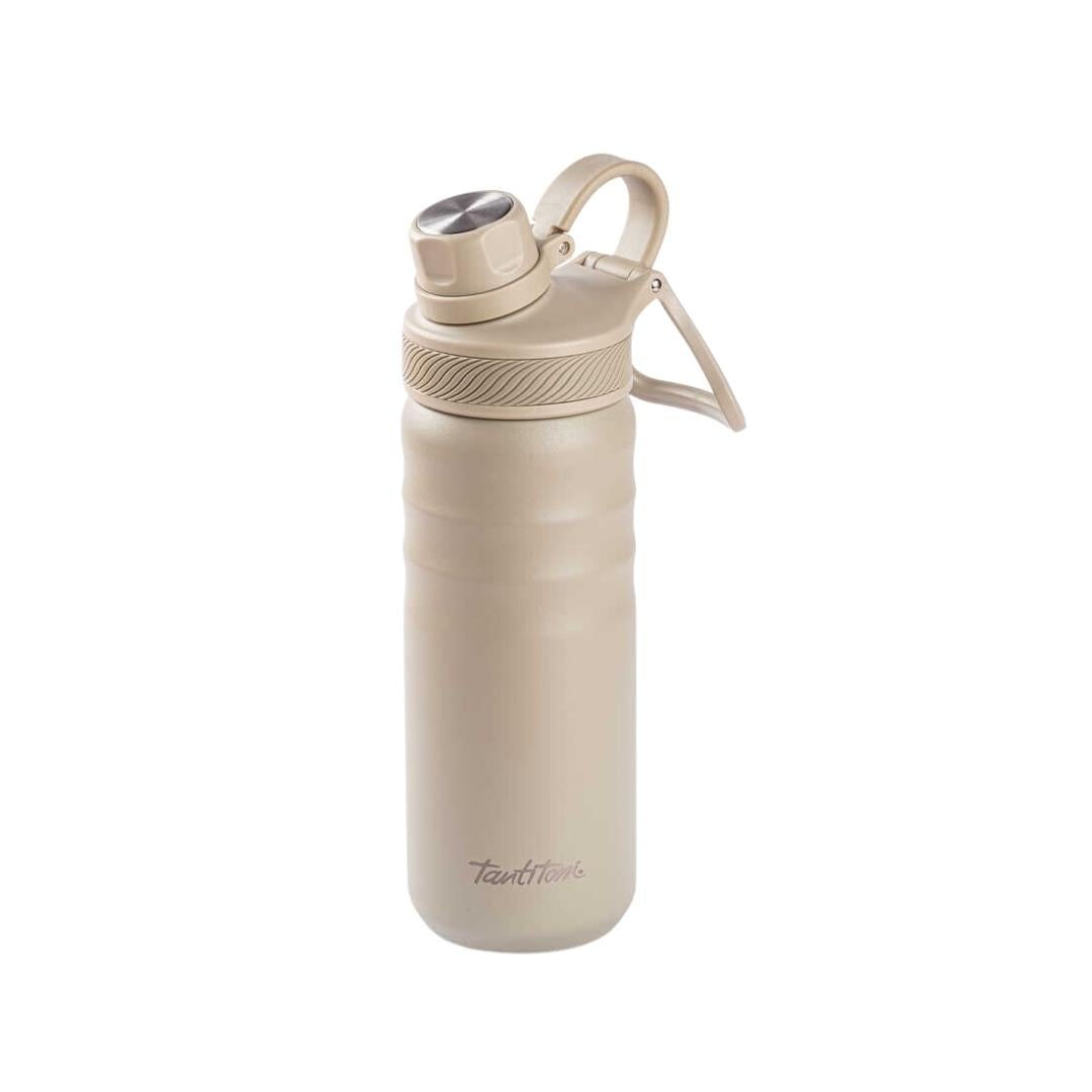 024-01-Bej 2 Kapaklı Çift Katmanlı Termos 530Ml