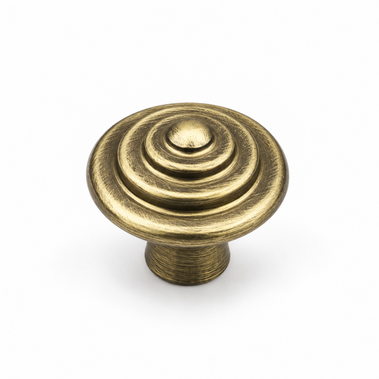 1935 Tek Delikli Düğme Kulp Antik Renk Çap 32 mm